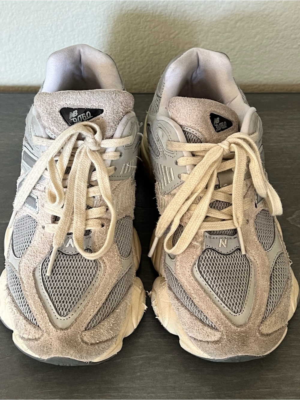 New Balance Women's Beige Neutral Running Sneakers - Picture 3 of 7